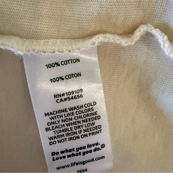 Life Is Good Crusher Tee Mens Grill Sergeant Long Sleeve NEW XL New - Picture 3 of 4